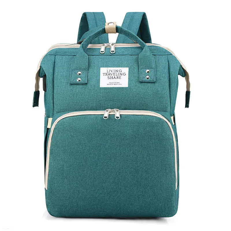Large-Capacity Mommy Bag Green