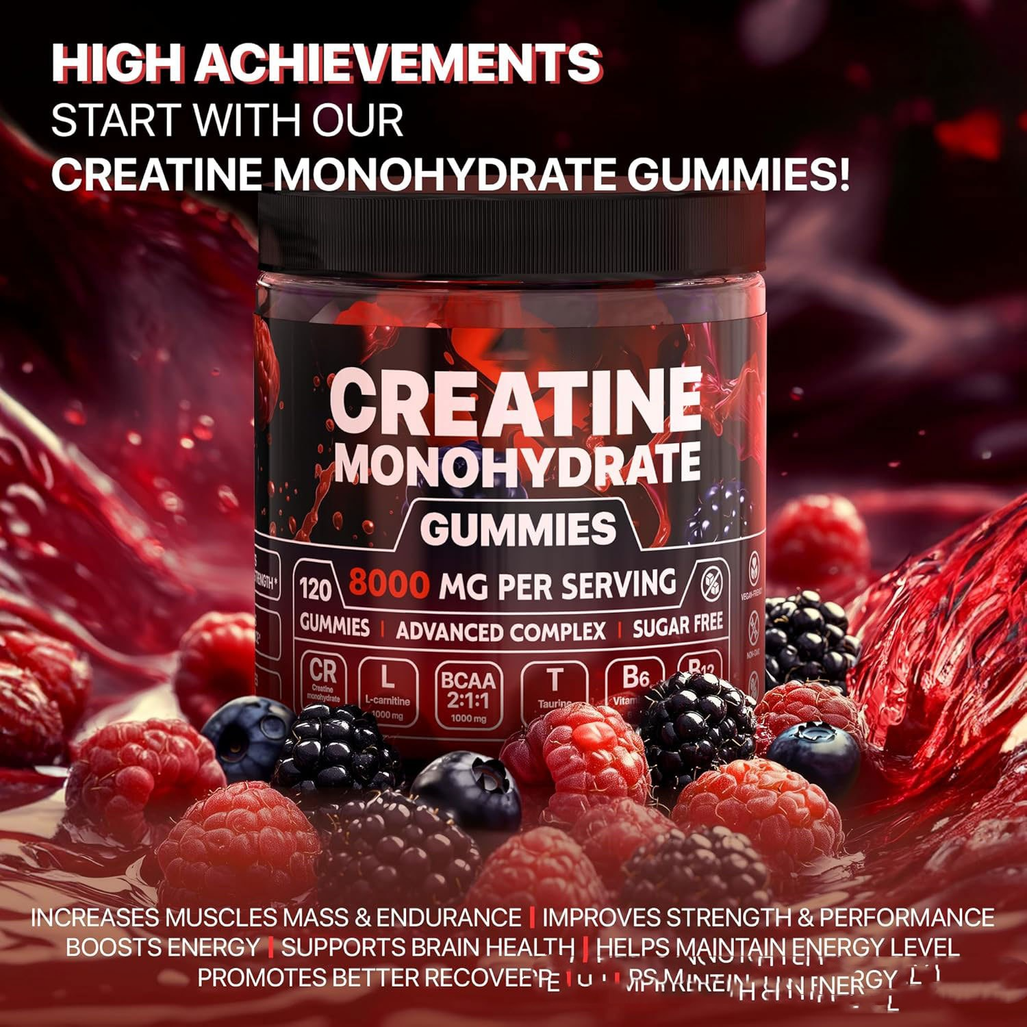 Muscle Boost Gummies 120 pieces