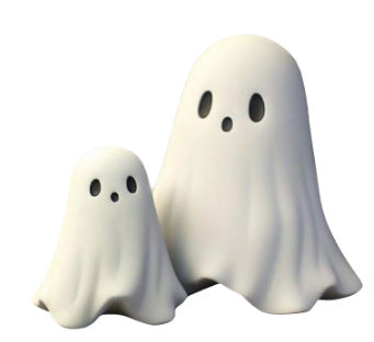 Festive Ghost Holiday Ornament