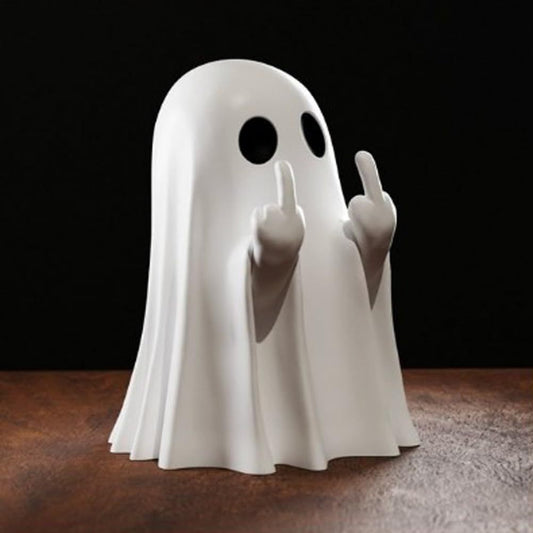 Festive Ghost Holiday Ornament
