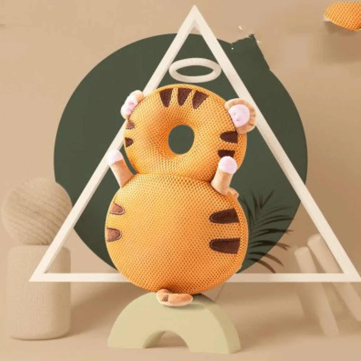Toddler Head Protection Pad Little Tiger Plush style