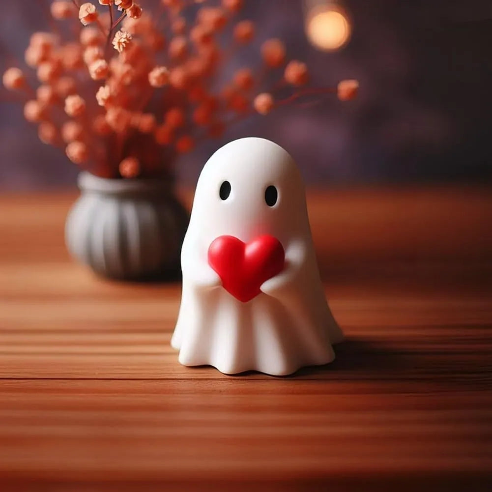 Festive Ghost Holiday Ornament
