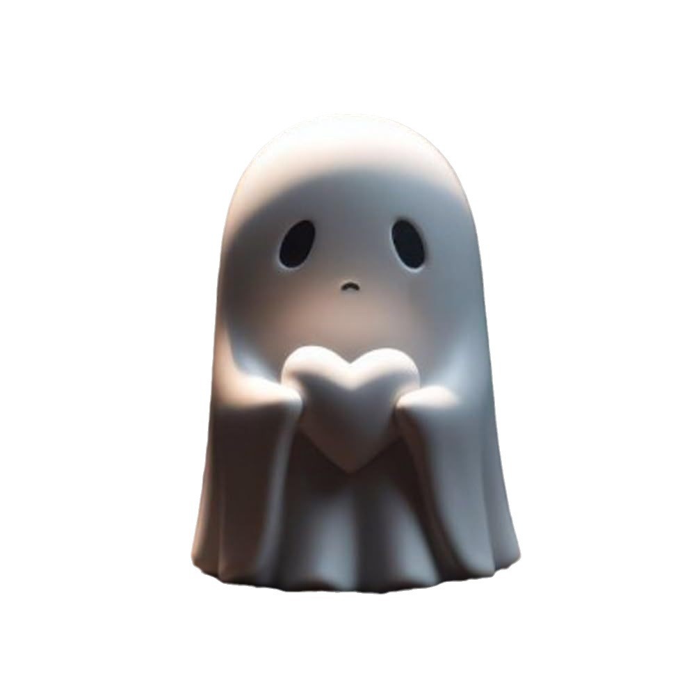 Festive Ghost Holiday Ornament
