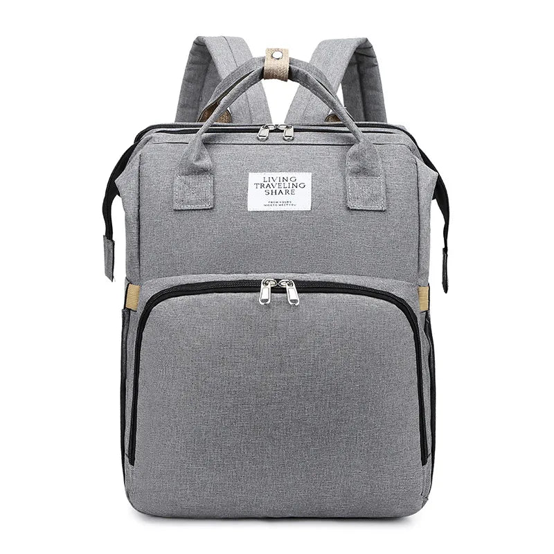 Large-Capacity Mommy Bag Grey