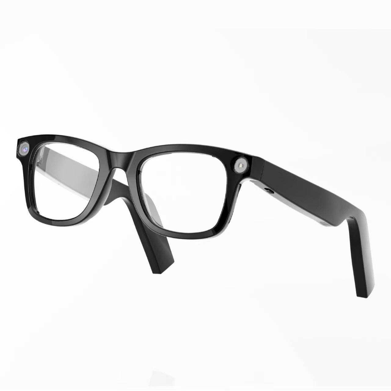 AI Camera Smart Glasses Transparent Lens
