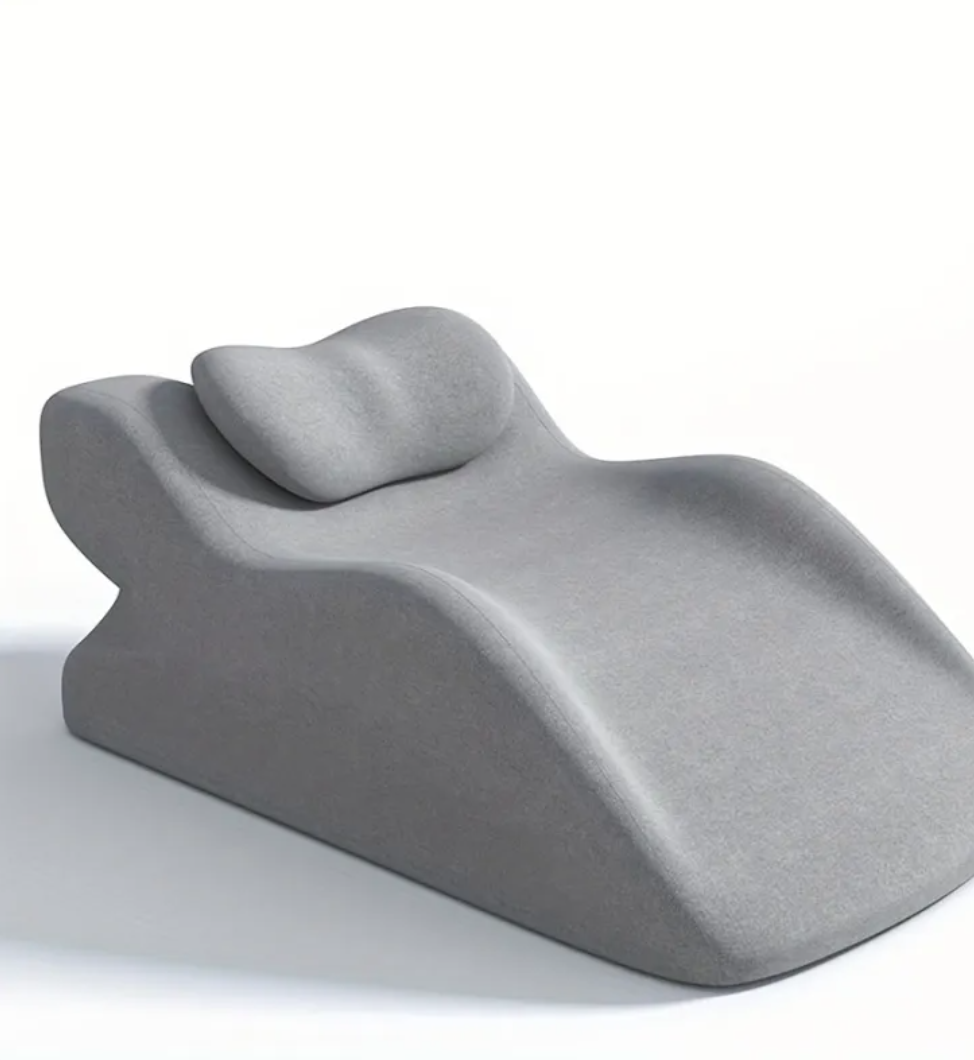 Stomach Sleeper Pillow Light Gray