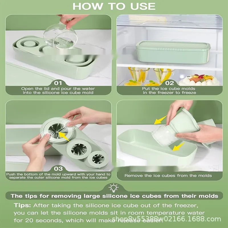 Chic Ice Cube Tray Mold
